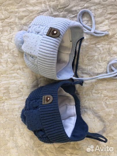 Шапка для мальчика зимняя 42