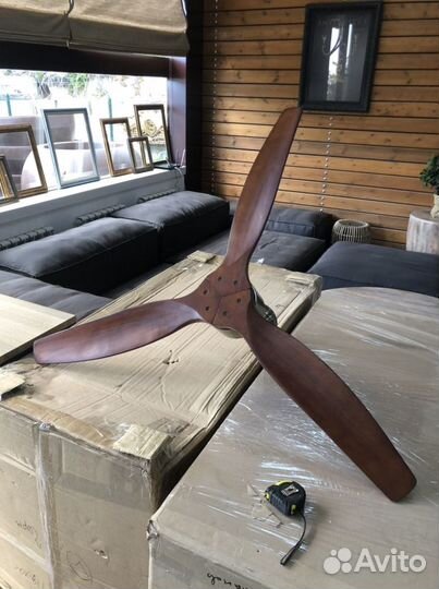 Вентилятор деревянный