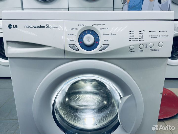 Стиральная машина бу. 5кг. 45см. Гарантия