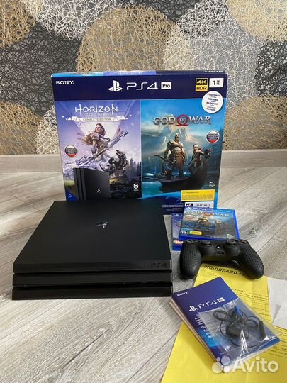 Игровая приставка ps4 pro 1tb