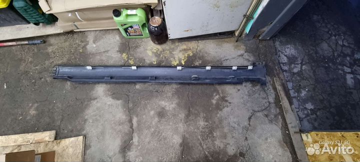 Накладка порога passat b7 2013год