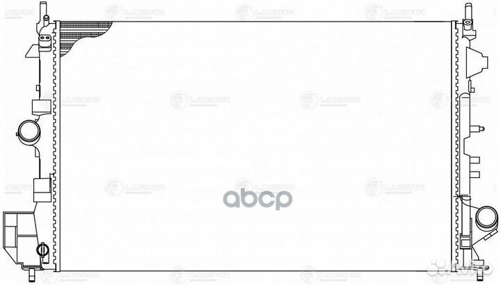 Радиатор охл. opel Vectra C 1.6i/1.8i MT 02