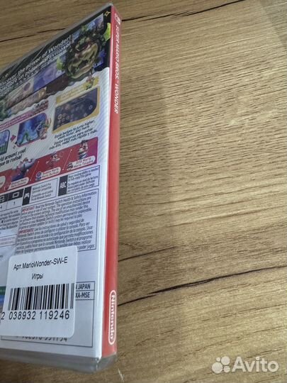 Super Mario Bros. Wonder картр для Nintendo Switch
