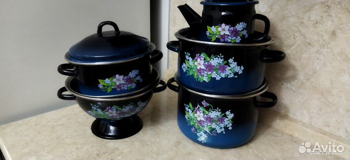Набор кастрюль СССР б/у