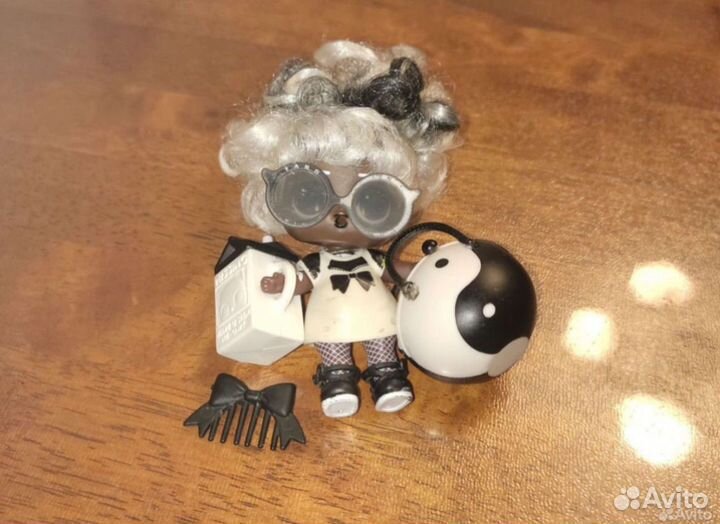 Кукла лол с волосами