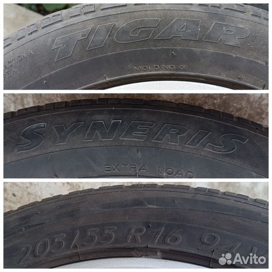 Колеса r16 лето/205*55