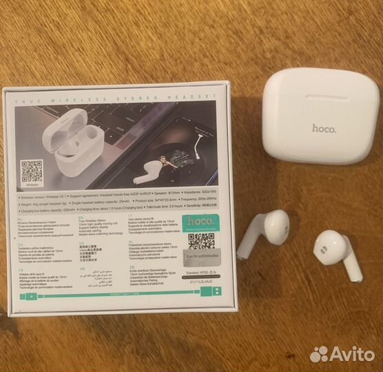 Беспроводные наушники Hoco EW12