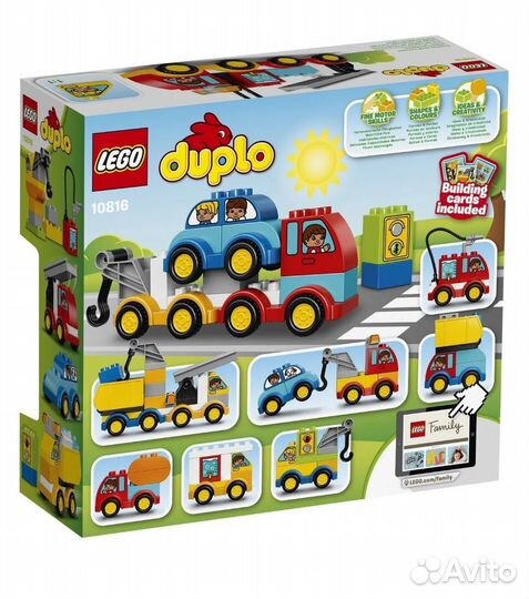 Конструктор lego duplo Мои первые машинки (10816)