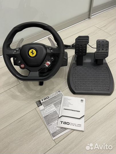 Игровой руль thrustmaster T80 Ferrari 488