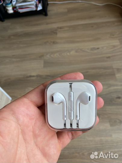 Наушники apple earpods lightning