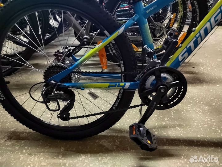 Велосипед 24 Stinger Caiman D shimano