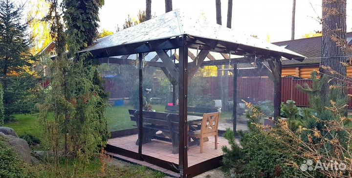 Мягкие окна под ключ