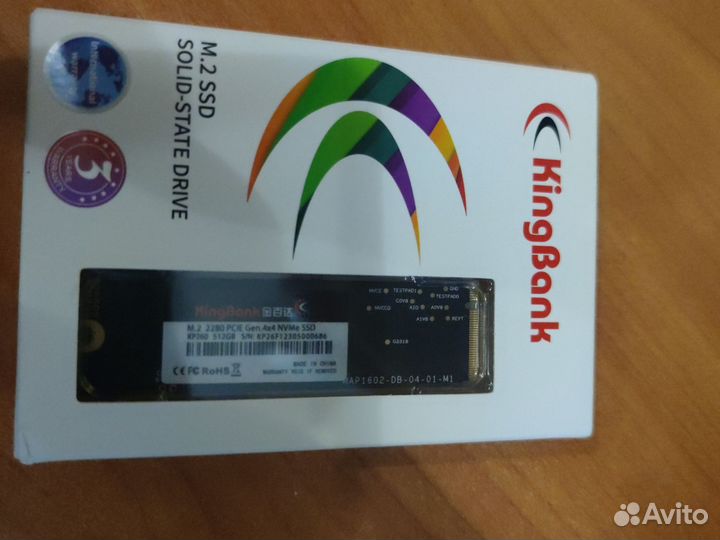 Ssd m2 nvme 512gb kingbank KP260