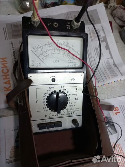 Тестер мультиметр СССР