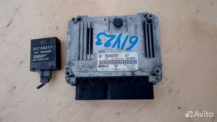 Эбу Z20DMH 96892357 на Опель Антара