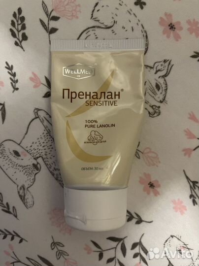 Преналан sensitive (ланолин) заживляющий крем