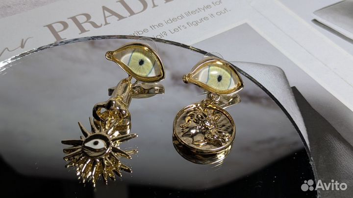 Красивые серьги Shiparelli