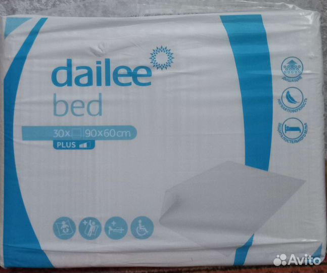 Пеленки одноразовые 60х90 30 штук