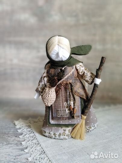 Баба-яга народная кукла оберег