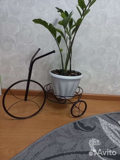 Подставка для цветка велосипед