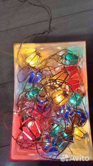 Елочная гирлянда СССР