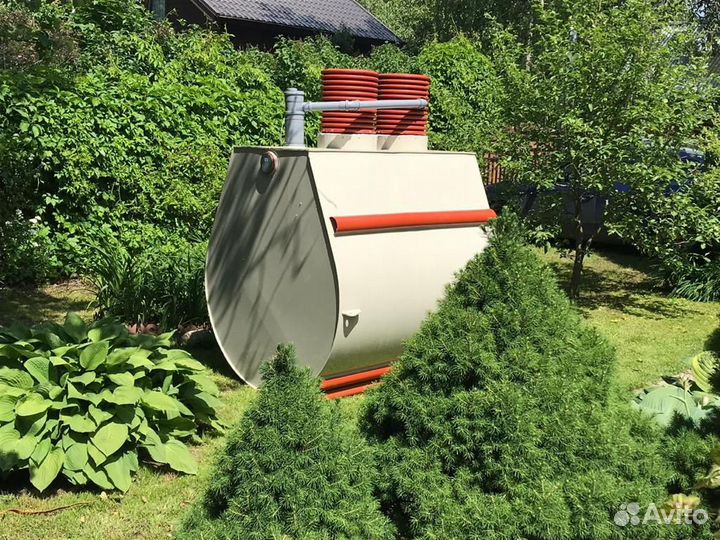 Установка септик быстро