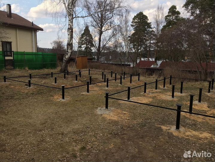 Винтовые сваи для фундамента