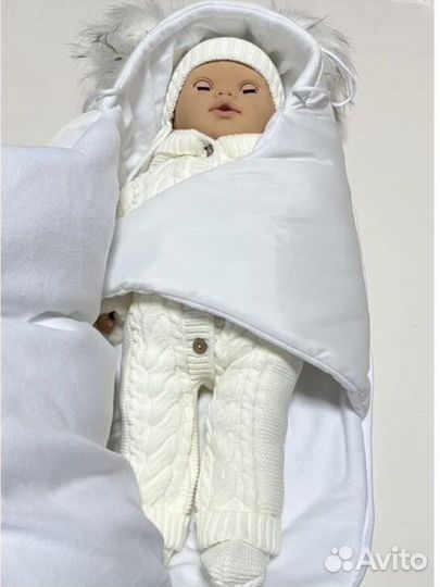 Конверт - Кокон для новорожденных новый