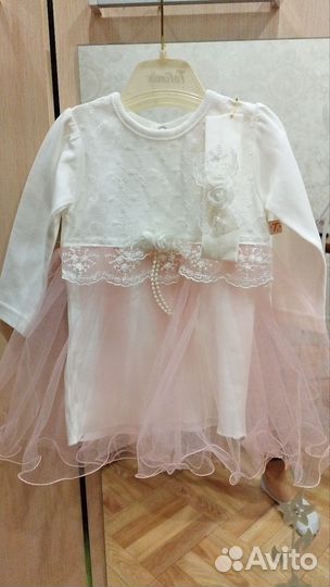 Платье для девочки 74