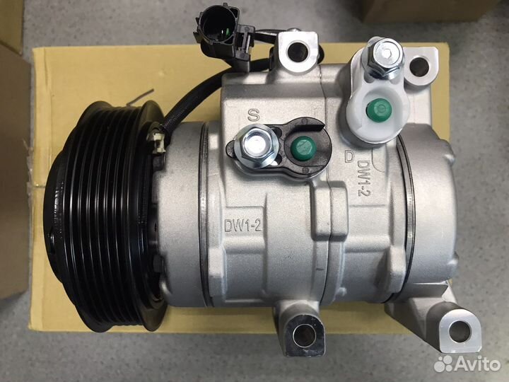 Компрессор кондиционера Kia RIO 3 c 2011 Solaris