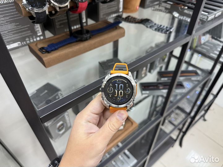 Garmin Fenix 8 Amoled Sapphire Spark Orange 51mm