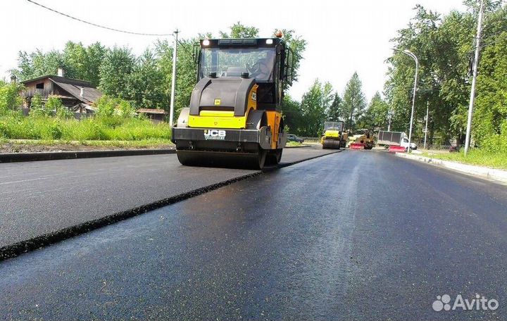 Асфальтирование укладка асфальта