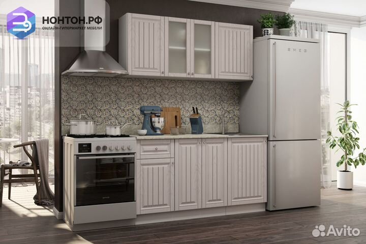 Кухня Хозяюшка 1.5 м мускат