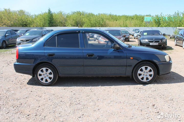 Hyundai Accent 1.5 МТ, 2008, 156 000 км