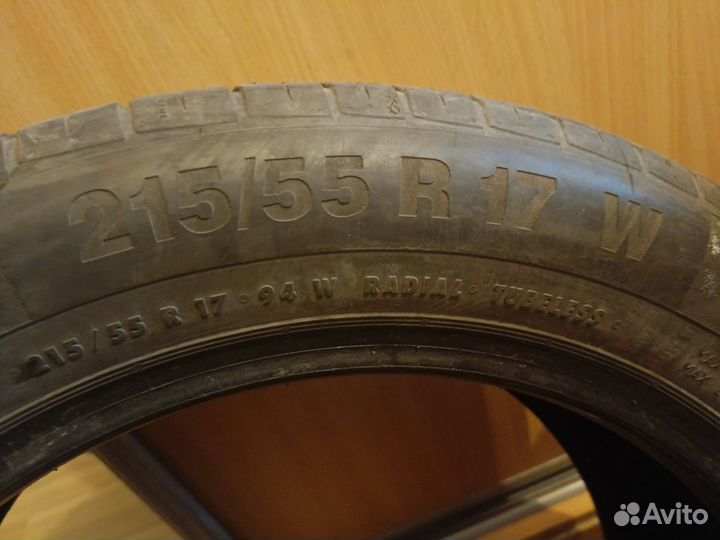 Continental ContiPremiumContact 5 215/55 R17 94W