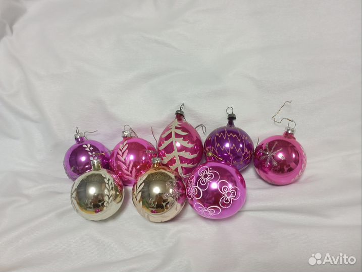 Ёлочные игрушки СССР