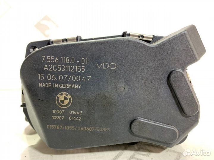 Дроссельная заслонка Bmw 5 F10 N52B25 2009-2017