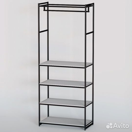 Стеллаж для одежды A2290-19-чб 220х90х45