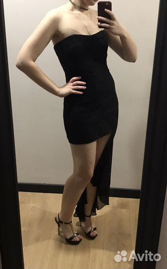 Вечернее платье черное