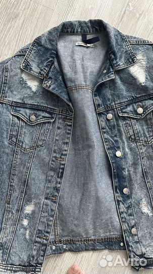 Джинсовая куртка женская