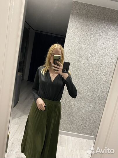 Боди женское черное