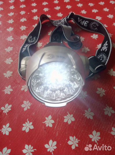 Мощный налобный фонарь