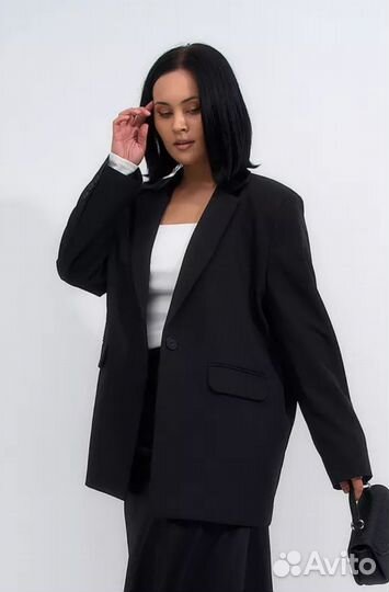 Пиджак женский черный 52 54