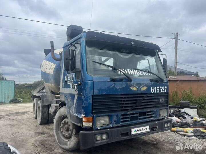 Автобетоносмеситель Volvo FL10, 1986