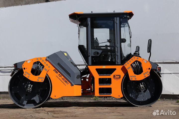 Дорожный каток Завод Дорожных Машин DM-10-VD, 2024
