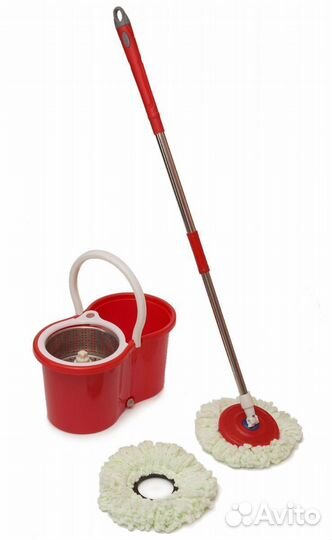 Швабра с отжимом в ведре Magic Mop