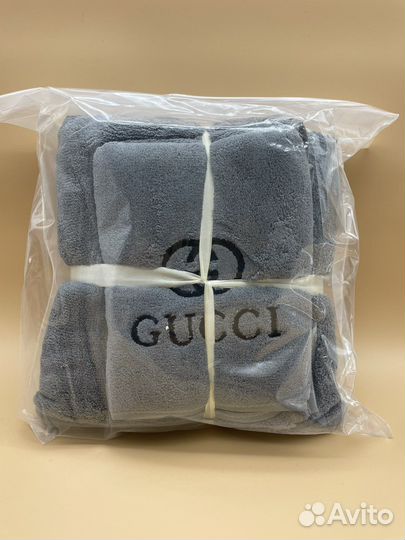 Махровые полотенца новые gucci