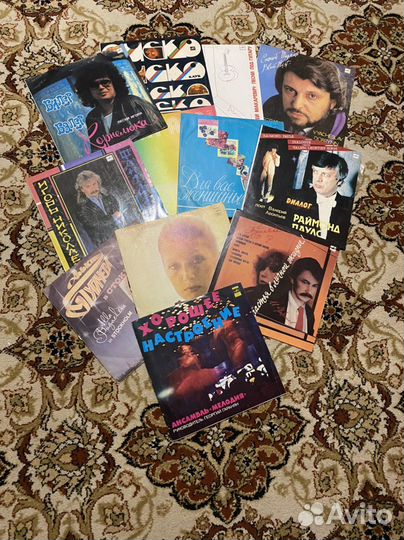 Виниловые пластинки Советская эстрада