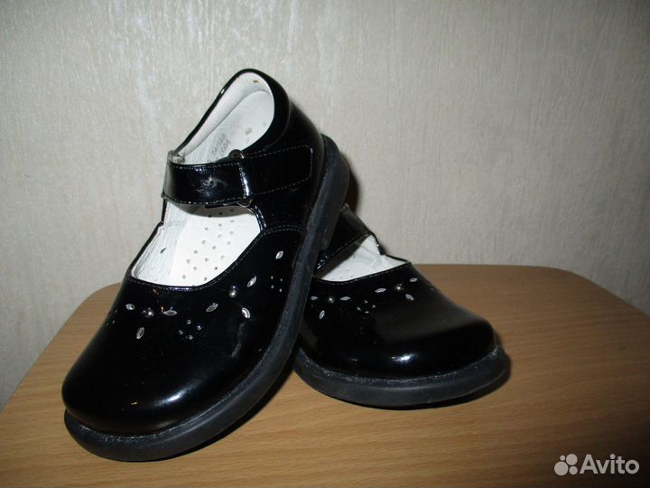 Туфли для девочки антилопа