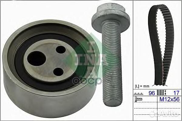 Комплект ремня грм renault logan/sandero (Z 96)